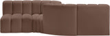 Arc - Faux Leather 4 Piece Sofa
