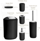 Moss & Stone Modern Bathroom Accessories Set