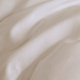 Quilted Goose Feather and Down Oversize Comforter, Cream