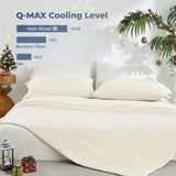 Modern Wave Quilting Reversible All Season Comforter, Ivory