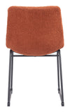 Smart Dining Chair (Set of 2) Burnt Orange