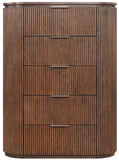 Astrid - Solid Wood And Oak Veneer Chest