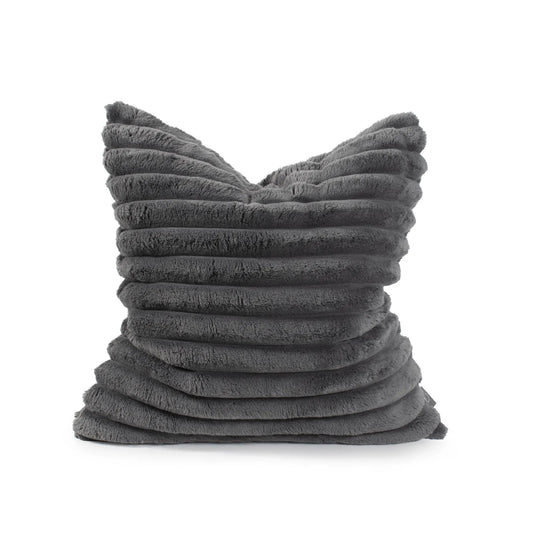 Pillow 20 x 20 Shar Pei Charcoal - Down Alternative Insert