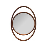 Ocular Oval Wood Mirror