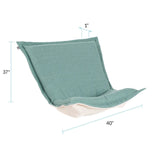 Puff Chair Cover Sterling Breeze -Cover Only