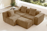 HARRISON 108" 3-Seater Sofa with 1 Ottoman