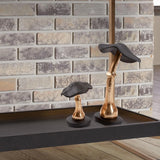 Magical Mushroom Aluminum Sculpture- Small