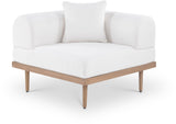 Laguna - Resilient Water Resistant Fabric Upholstered Outdoor Patio Modular Corner Chair