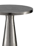 Tondo Nickel Accent Table