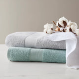 500GSM Turkish Cotton Quick Dry Plush Towel Set, Seafoam