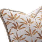 20 x 20 Pillow Hemp Gold - Down Insert