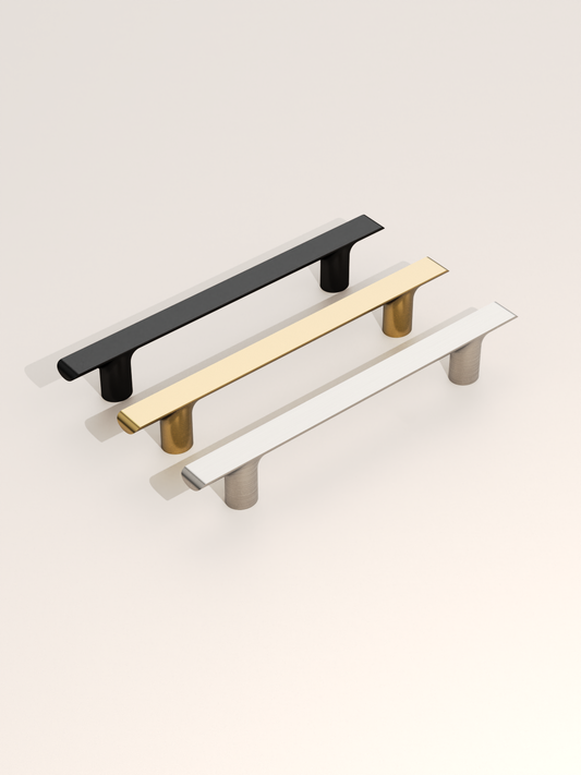 DESIGN3273 Champagne Bronze Cabinet Pulls – Warm Modern Elegant Kitchen Handles, Easy to Install & Durable