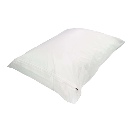 Bargoose 6 Gauge Vinyl Zippered Pillow Protectors - The BedBug Solution™ for Your Pillows - Packed in Pairs
