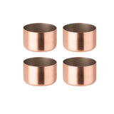 Mauviel M'PASSION Copper 4-Piece Souffle Mold Set