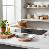 Mauviel M'3 S Copper Frying Pan With Cast Stainless Steel Handle