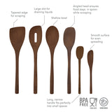 Beechwood Utensils - Set of 6