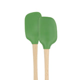 Flex-Core® Mini Spatula + Spoonula with Wood Handle