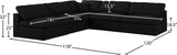 Serene Modular Sectional Sofa for Ultimate Comfort - Soft Linen Texture with Overstuffed Cushions