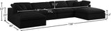 Serene Modular Sectional Sofa for Ultimate Comfort - Soft Linen Texture with Overstuffed Cushions