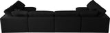 Serene Modular Sectional Sofa for Ultimate Comfort - Soft Linen Texture with Overstuffed Cushions