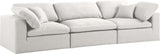 Serene Modular Sofa - Luxurious Cloud-Like Comfort with Soft Textured Fabric and Custom Configurations