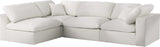 Serene Modular Sectional Sofa: Luxurious Black Linen Fabric & Plush Comfort for Modern Living Spaces