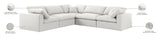 Serene Modular Sectional Sofa: Luxurious Black Linen Fabric & Plush Comfort for Modern Living Spaces