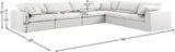 Serene Modular Sectional Sofa: Luxurious Black Linen Fabric & Plush Comfort for Modern Living Spaces