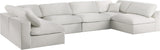 Serene Modular Sectional Sofa: Luxurious Black Linen Fabric & Plush Comfort for Modern Living Spaces