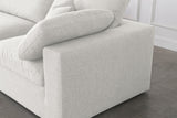 Serene Modular Sectional Sofa: Luxurious Black Linen Fabric & Plush Comfort for Modern Living Spaces