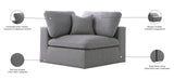 Serene Modular Corner Chair with Cloud-Like Comfort, Soft Cushions & Contemporary Design for Relaxation