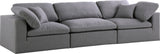Serene Modular Sofa - Luxurious Cloud-Like Comfort with Soft Textured Fabric and Custom Configurations