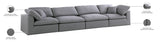 Serene Modular Sofa - Luxurious Cloud-Like Comfort with Soft Textured Fabric and Custom Configurations