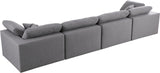 Serene Modular Sofa - Luxurious Cloud-Like Comfort with Soft Textured Fabric and Custom Configurations