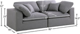 Serene Modular Sofa - Luxurious Cloud-Like Comfort with Soft Textured Fabric and Custom Configurations