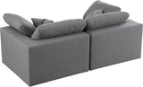 Serene Modular Sofa - Luxurious Cloud-Like Comfort with Soft Textured Fabric and Custom Configurations