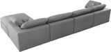 Serene Modular Sectional with Soft Black Linen Fabric and Cloud-Like Comfort for Stylish Living