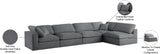 Serene Modular Sectional with Soft Black Linen Fabric and Cloud-Like Comfort for Stylish Living