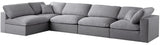 Serene Modular Sectional with Soft Black Linen Fabric and Cloud-Like Comfort for Stylish Living