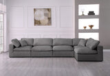 Serene Modular Sectional with Soft Black Linen Fabric and Cloud-Like Comfort for Stylish Living