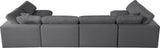 Serene Modular Sectional with Soft Black Linen Fabric and Cloud-Like Comfort for Stylish Living