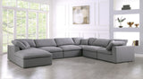 Serene Modular Sectional with Soft Black Linen Fabric and Cloud-Like Comfort for Stylish Living