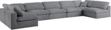 Serene Modular Sectional with Soft Black Linen Fabric and Cloud-Like Comfort for Stylish Living