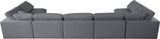 Serene Modular Sectional with Soft Black Linen Fabric and Cloud-Like Comfort for Stylish Living