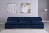 Serene Deluxe Comfort Modular Sofa with Soft Textured Fabric and Overstuffed Feather Cushions