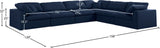 Serene Modular Sectional Sofa in Soft Black Linen - Cloud-Like Comfort with Customizable Design