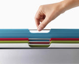 Folio™ Steel 4-piece Multicolour Chopping Board Set