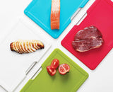 Folio™ Steel 4-piece Multicolour Chopping Board Set