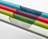 Folio™ Icon Steel 4-piece Multicolour Chopping Board Set