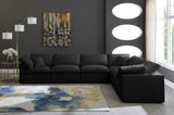 Plush Modular Sectional Sofa - Cloud-Like Comfort with Soft Down Feather Cushions for Ultimate Relaxation